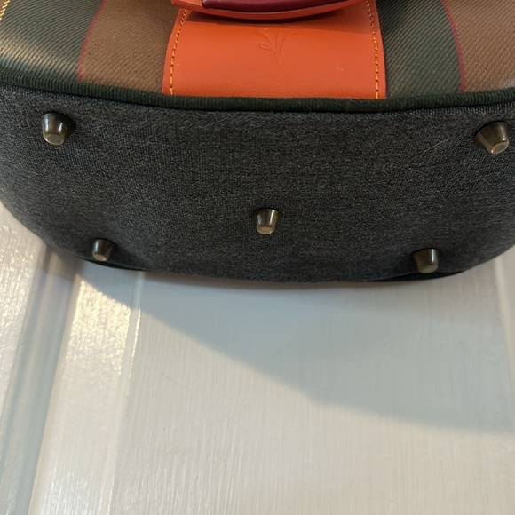 New MAURA COSCIA Luna In Multicolor Calfskin Italian Leather Shoulder Bag - Picture 5 of 11